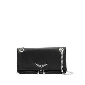 ZADIG&VOLTAIRE Zadig & Voltaire Rock Nano Leather Shoulder Bag with Wing